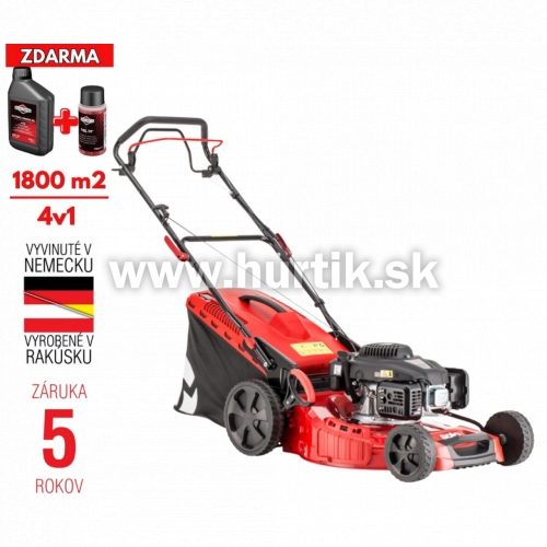 Kosačka benzínová 5216 SP-A EASY PRO, 4 in ONE, s pohonom, AL-KO Pro 170 QSS/ ...HP